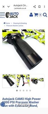 Autojack Camo Haute Puissance 5000 PSI Nettoyeur Haute Pression Fusil Call Of Duty