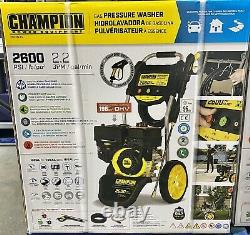 Champion 100382 Laveuse À Haute Pression Essence 2600psi Puissant Nettoyage Extérieur