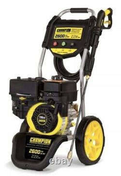 Champion 100382 Laveuse À Haute Pression Essence 2600psi Puissant Nettoyage Extérieur