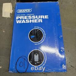 Draper Nettoyeur haute pression électrique 165 bars 2393 psi Jet Wash 98677