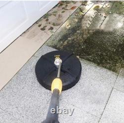 Edou Nettoyeur de Surface Rotatif de 15 Pouces Haute Pression
