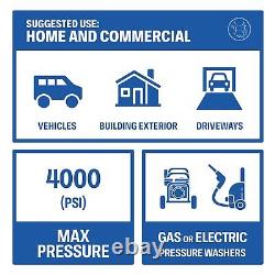 Enrouleur de tuyau de laveuse à pression 100 FT 4000 PSI Enrouleur de tuyau de laveuse à pression conçu pour