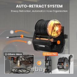 Giraffe Tools Max 165 BAR Nettoyeur Haute Pression Électrique Jet Puissant pour Patio et Voiture