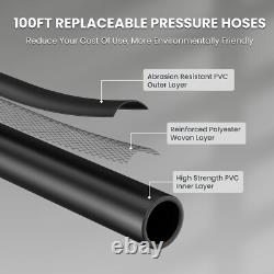 Giraffe Tools UK Laveuse à haute pression murale Grandfalls 2400 PSI, 2.0 GPM Électrique