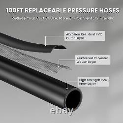 Giraffe Tools UK Nettoyeur Haute Pression Grandfalls Monté au Mur 2200 PSI, 150 BAR de Pression