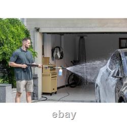 Giraffe Tools UK Nettoyeur Haute Pression Monté au Mur Grandfalls 2175 PSI, Pression de 150 BAR