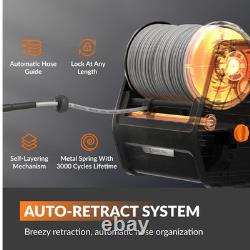 Giraffe Tools UK Nettoyeur Haute Pression Monté au Mur Grandfalls 2175 PSI, Pression de 150 BAR