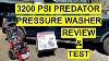Harbor Freight Predator Laveur De Pression De Puissance 3200 Psi 2 8 Gpm Review U0026 Test