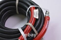 Hotsy Power Pressure Washer Hose Tuff Skin Double Wire Braid 6000 Psi 3/8 X 50