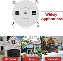 Lance de nettoyeur haute pression 16,5 pouces, accessoire de nettoyeur de surface pour patio 4000 PSI Royaume-Uni