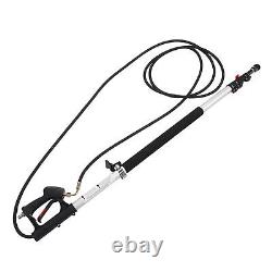 Lance de pulvérisation à haute pression 6.33/6.55M pour nettoyeur haute pression, buses télescopiques 4000ps