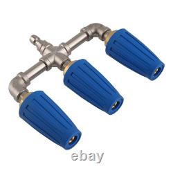 Lance de pulvérisation à triple turbocompresseur rotatif à haute pression 360° 4000 PSI