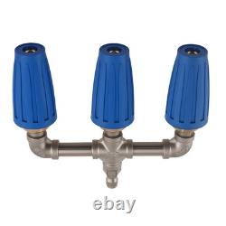 Lance de pulvérisation rotative triple turbo pour nettoyeur haute pression 4000 PSI