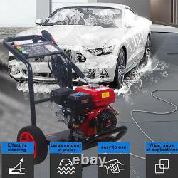 Lave-linge À Haute Pression Petrol Power 3500psi Power Jet Wash Patio Car Cleaner Uk