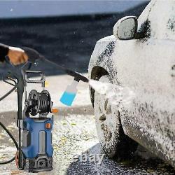 Lave-linge Électrique Haute Pression Machine À Eau Patio Car Jet Cleaner 3500 Psi