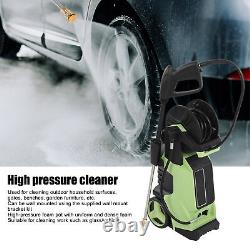 Lave-linge Électrique Portable Haute Pression Puissance 2200 Psi/150 Bar Patio Car Cleaner