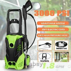 Lave-pression Électrique 2000w 150bar 3000psi Water High Power Jet Wash Patio