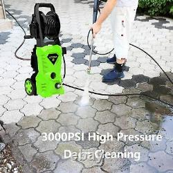 Lave-pression Électrique 2600psi 1600w High Power 135 Bar Jet Cleaner Patio Car