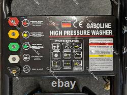 Lave-pression Essence 3500psi/240bar Power Jet Voiture, Patio, Allées, Etc. Plus Propre