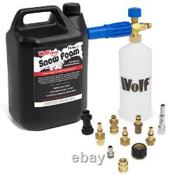 Lave-pression Essence 3843psi Powerking 300 7hp Wolf Engine Jet Foam Extra Kit