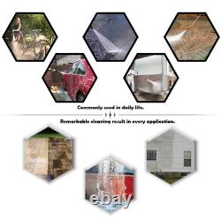 Laveur à haute pression à essence puissant 110 BAR avec jet de 8 M 1590 PSI nettoyeur de patio Royaume-Uni