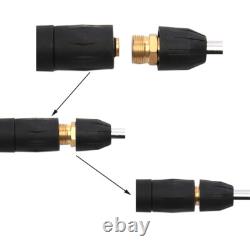 Laveur à haute pression à essence puissant 110 BAR avec jet de 8 M 1590 PSI nettoyeur de patio Royaume-Uni