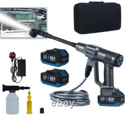 Laveur à pression sans fil de qualité UK 200Bar/2900Psi Jethawk laveur à batterie