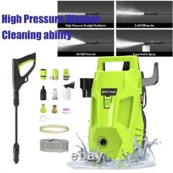 Laveur haute pression électrique 6000W Nettoyeur à jet puissant pour jardin, voiture, patio UK