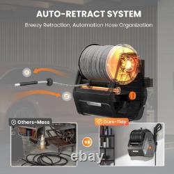 Laveur haute pression mural Plus, Max 2400 PSI, nettoyeur haute pression électrique 2,0 GPM w