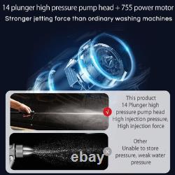Laveur haute pression portable IOCHOW 580PSI sans fil