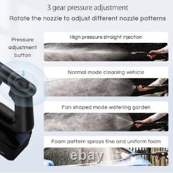 Laveur haute pression portable IOCHOW 580PSI sans fil