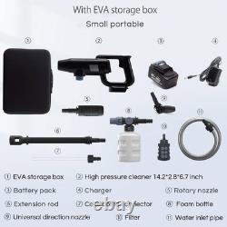 Laveur haute pression portable IOCHOW 580PSI sans fil