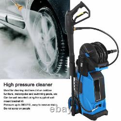 Laveuse Électrique À Haute Pression 3800 Psi Power Jet Water Patio Car Cleaner Machine