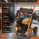 Laveuse à Pression à Essence Max 3950 Psi 6,5 Hp Jet Haute Puissance Démarrage à Rappel Tuyau De 8 M