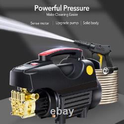 Laveuse à pression électrique haute puissance 2000W 1700PSI Jet d'eau pour laver les voitures Tube