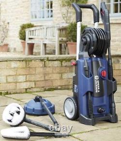 Laveuse à pression électrique haute puissance pour nettoyer le jardin, la voiture, le patio sur roues