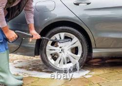 Laveuse à pression électrique haute puissance pour nettoyer le jardin, la voiture, le patio sur roues