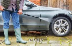 Laveuse à pression électrique haute puissance pour nettoyer le jardin, la voiture, le patio sur roues.