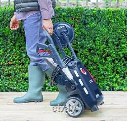 Laveuse à pression électrique portable haute puissance de 1800w pour voiture, patio et allée