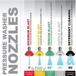 Laveuse à pression essence 4351psi Wolf Formula 500 9HP Power Jet & Patio Cleaner