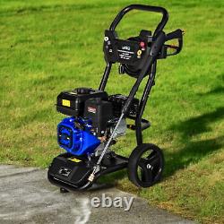 Laveuse à pression essence et nettoyeur de surface avec moteur OHV, 2900 PSI 7.0 CV, 200 bars 3600 tr/min