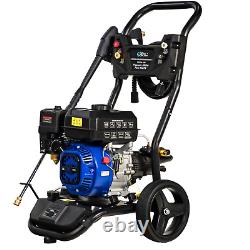 Laveuse à pression essence et nettoyeur de surface avec moteur OHV, 2900 PSI 7.0 CV, 200 bars 3600 tr/min