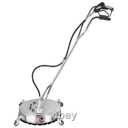 Laveuse à pression haute performance VEVOR 24 Pouce Rotative pour Surface Plate de Patio 4000PSI 3/8 QC