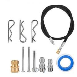 Laveuse à pression haute performance VEVOR 24 Pouce Rotative pour Surface Plate de Patio 4000PSI 3/8 QC