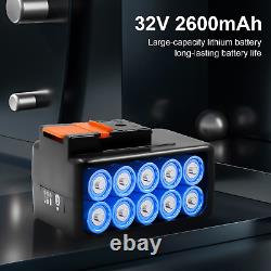 Laveuse à pression portable sans fil alimentée par batterie DEWINNER 32V, 700PSI