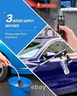 Laveuse à pression sans fil Aihand, 2x Batterie 4.0Ah 652PSI Nettoyeur de puissance portable