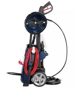 Laveuse haute pression 1800w 150 bar Nettoyeur de terrasse puissant Lave-auto Tuyau de 6m