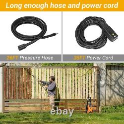 Laveuse haute pression Rock&Rocker, 2150PSI de puissance maximale avec réglage ajustable