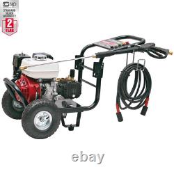 Laveuse haute pression SIP TEMPEST à essence Honda Power GX200 2760psi 196cc 10m de tuyau
