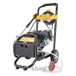 Laveuse haute pression à essence 420cc, moteur de 7,5 HP, outil de nettoyage à jet haute puissance pour le jardin